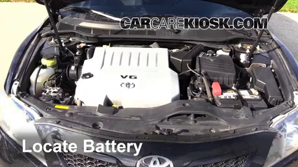 Battery Replacement: 2007-2011 Toyota Camry - 2007 Toyota Camry LE 3.5L V6